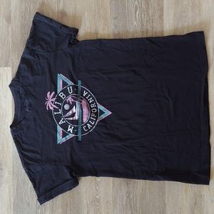 American Highway Malibu Graphic Cuffed Sleeve T-Shirt Size M